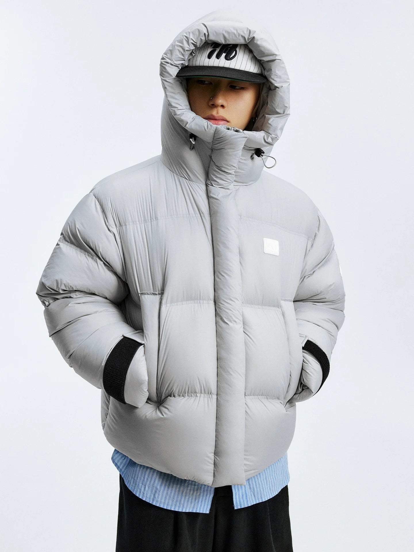 MEDM Ultralight High Gram Weight Hooded Down Jacket