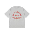 1807 Vintage Still Going Logo Print Short Sleeve Tee