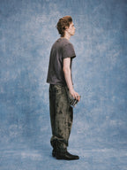 SOD Co. NUMB Print Distressed Washed Tee