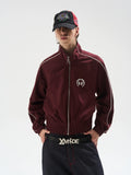 BLIND NO PLAN Dual Form Detachable Sleeve Track Jacket