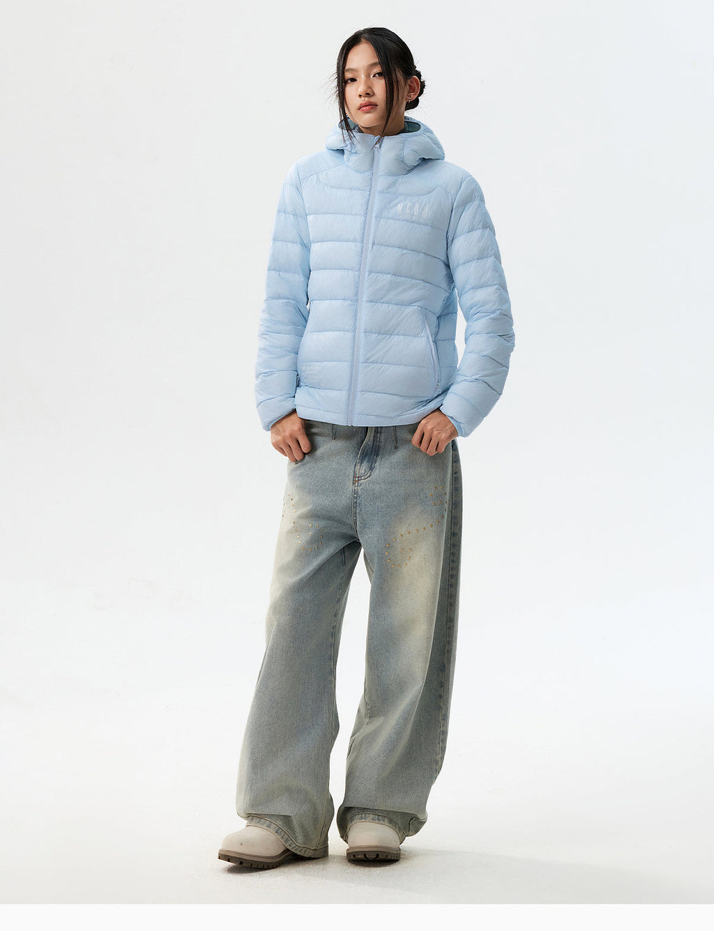 MEDM Waterproof Lightweight Hooded Down Jacket
