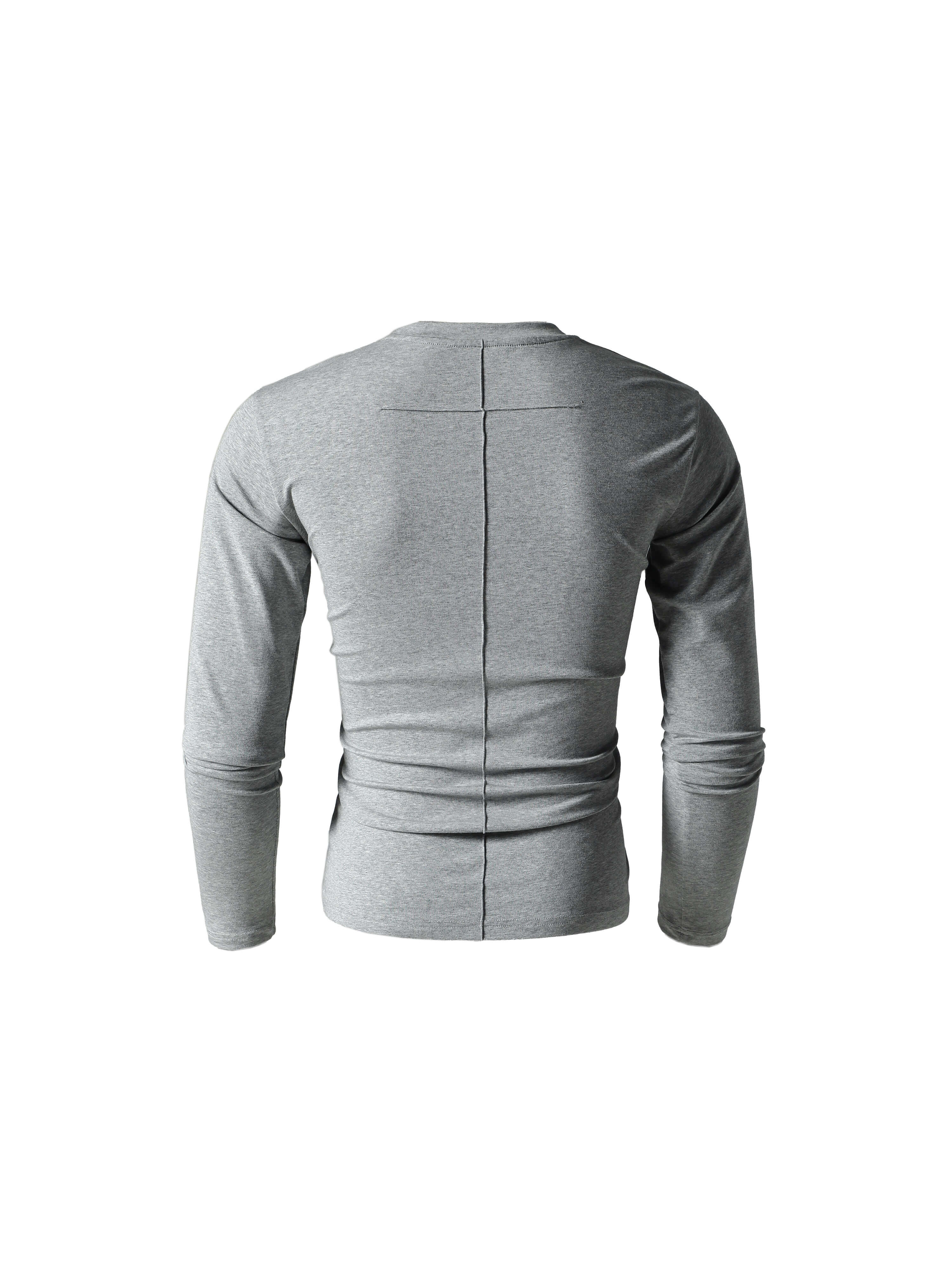 KARMANISTIC Logo Print Slim Fit Long Sleeve Tee