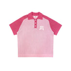 EMPTY REFERENCE Raglan Sleeve Knit Polo