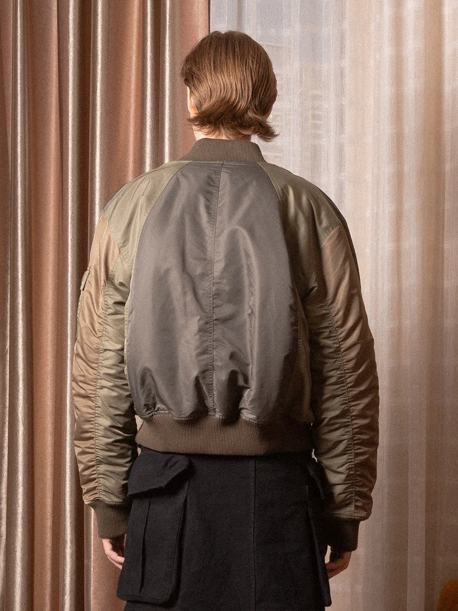 SOD Co. Reversible Colorblock MA-1 Bomber Jacket