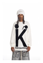 KARMANISTIC Big K Logo Long Sleeve Tee
