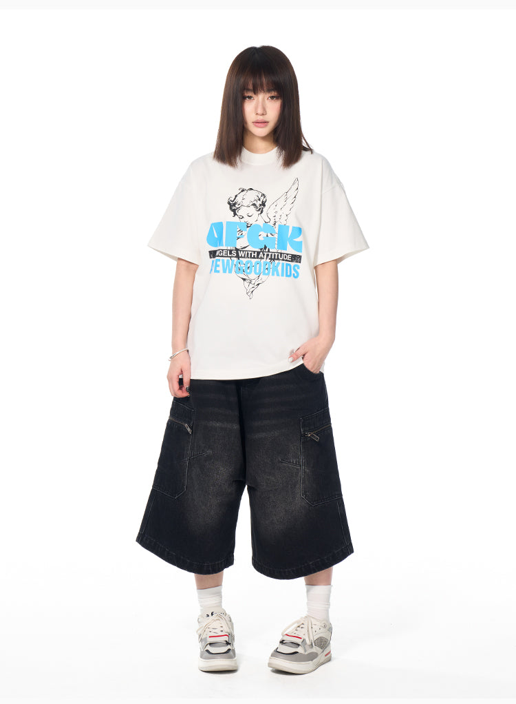 AFGK Angel Craft Print Tee