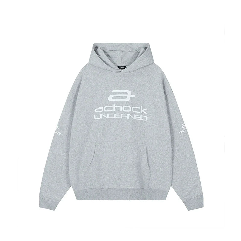 Achock Basic Logo Printed Hoodie