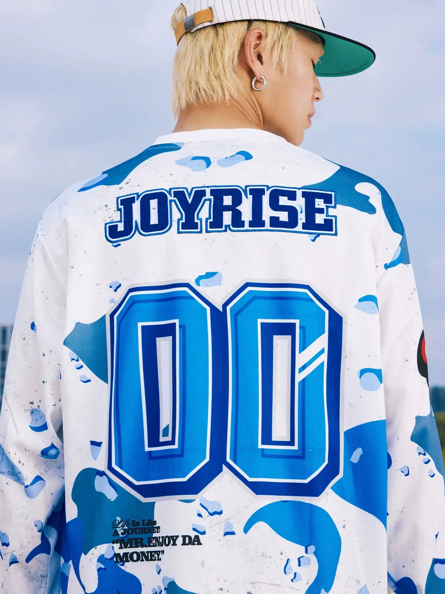 MEDM Camouflage Long Sleeve Hockey Jersey