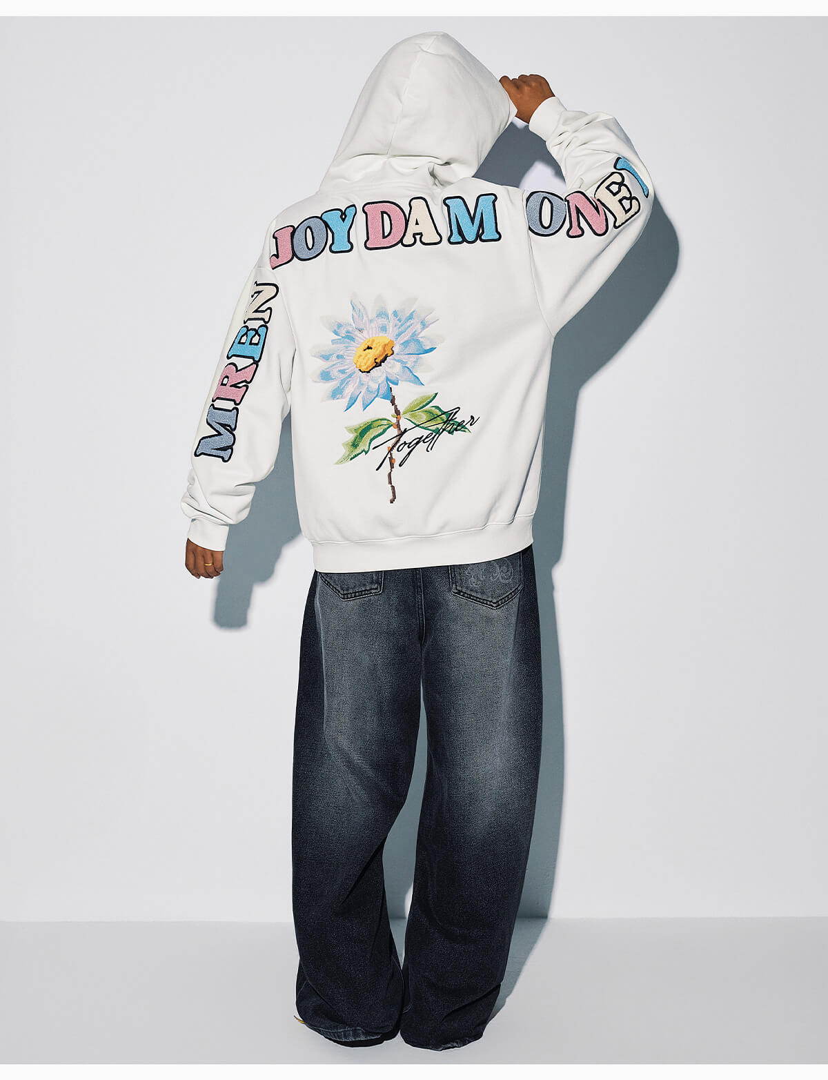 MEDM Daisy Floral Hoodie