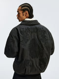 MEDM Floral Embroidered Puffer Jacket