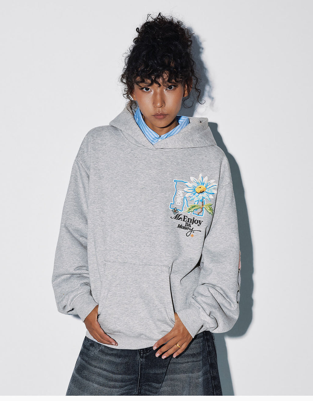MEDM Daisy Floral Hoodie