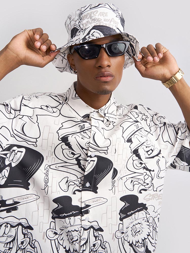 VOTE Graffiti Artist Jayflow Collaboration Shirt
