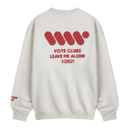 VOTE VVVVOTE Basic Crew Neck Sweatshirt