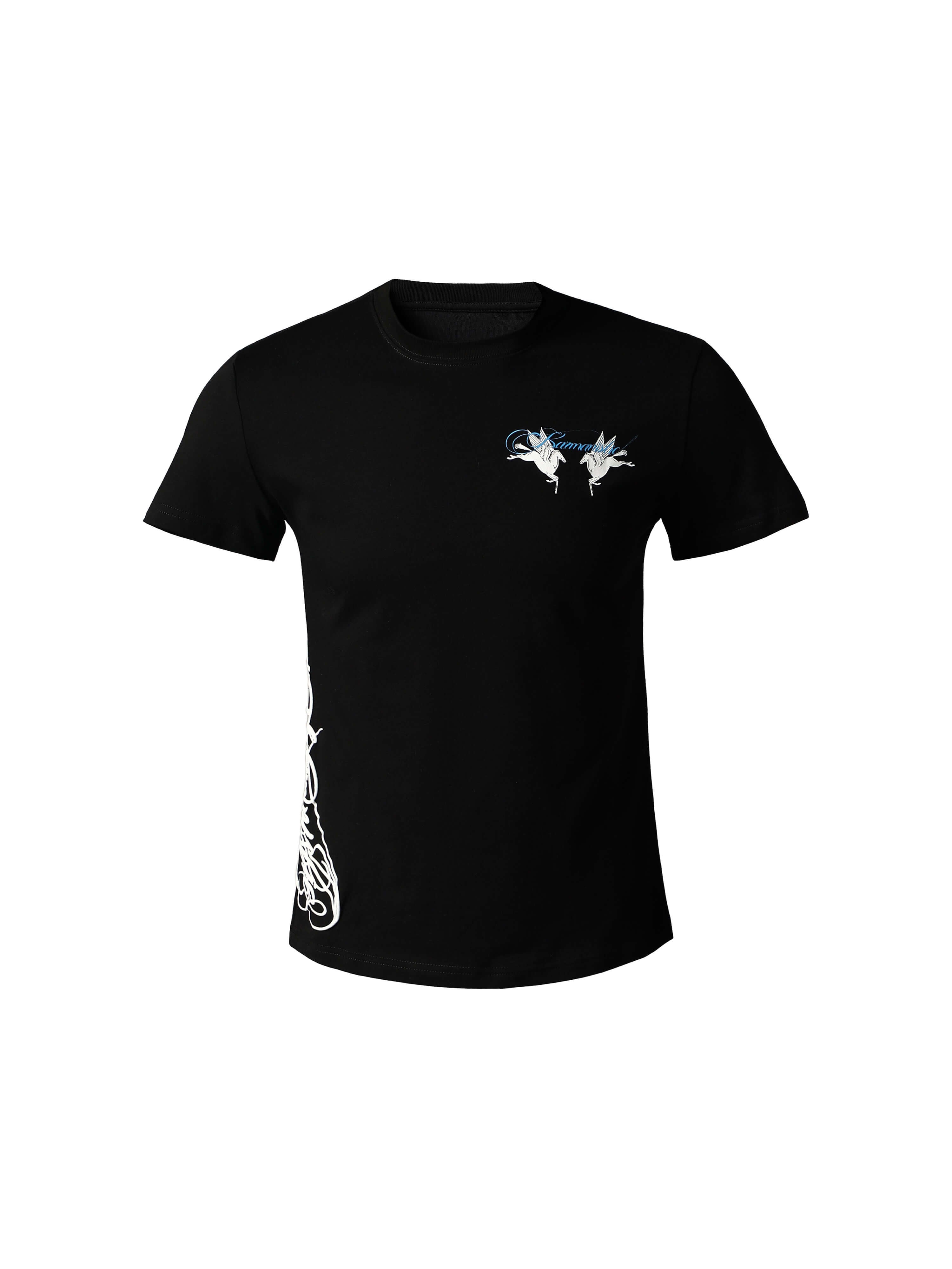 KARMANISTIC Pegasus Print Slim Fit Tee