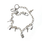 Remedy Key Lock Metal Wallet Chain