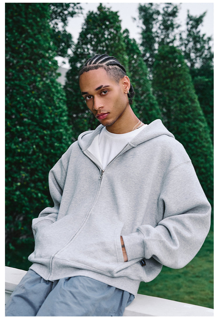 Remedy RMD 3D Gel Print Zip Up Hoodie