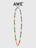 AWE Colorful Enamel Beaded Necklace
