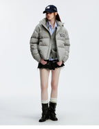 MEDM Honeycomb Pattern Down Jacket