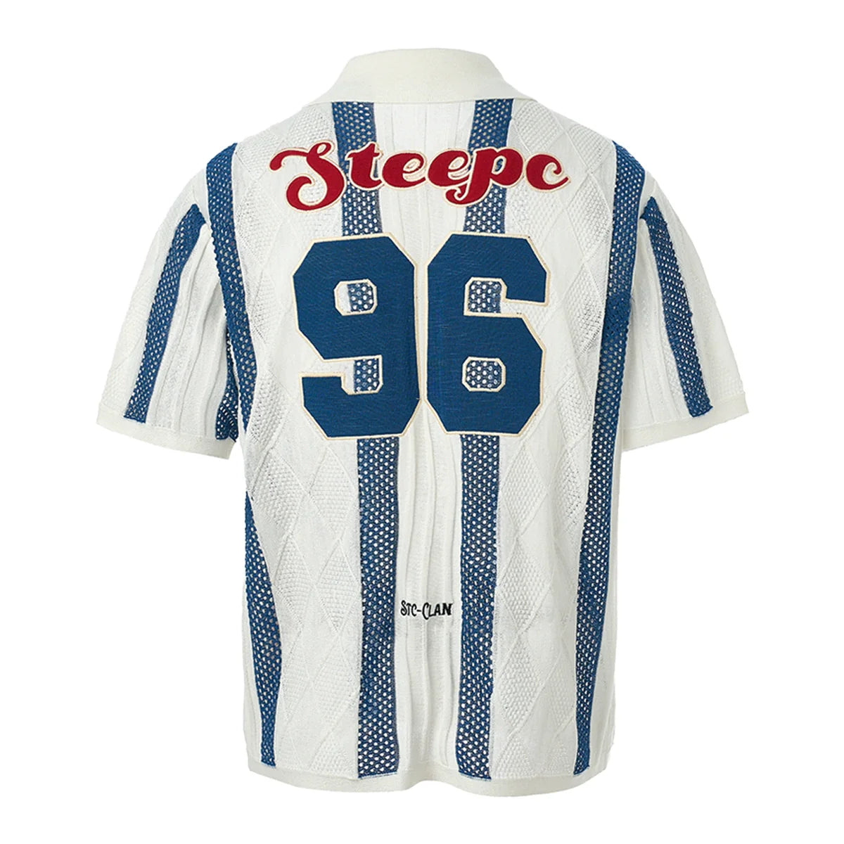 STEEPC Colorblock Knit Short Sleeve Shirt
