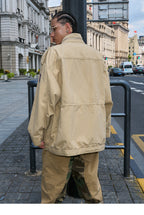 STEEPC Khaki Patch Embroidery M-65 Field Jacket