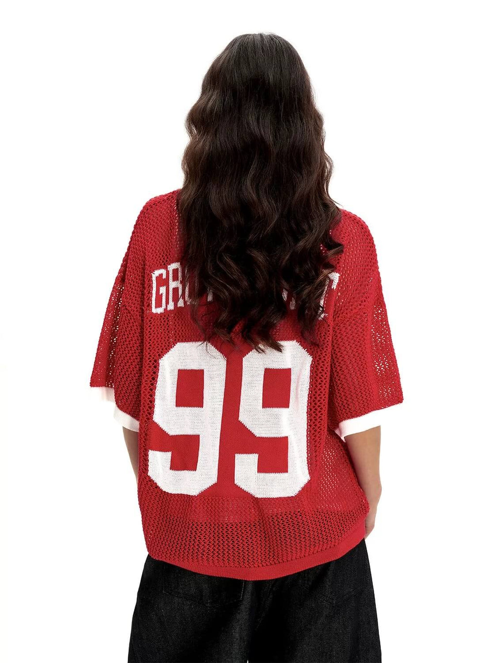 F3F Select 99 Numbering Mesh Knit Short Sleeve Jersey