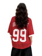 F3F Select 99 Numbering Mesh Knit Short Sleeve Jersey