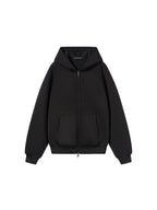 BLIND NO PLAN Embroidered Plunging Sleeve Air Hoodie