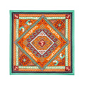 Small Town Kid Geometric Pattern Square Scarf