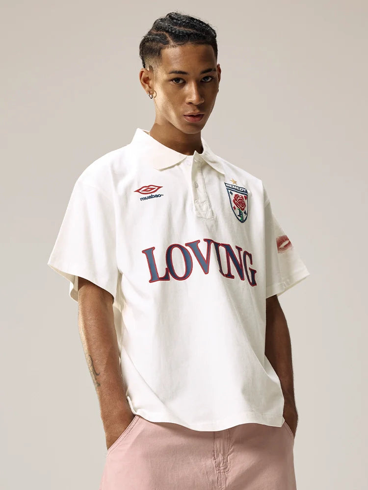 Remedy LOVING Foam Print Polo Shirt