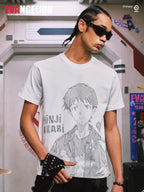 MEDM x EVA NEVER END Character Code Graphic Tee