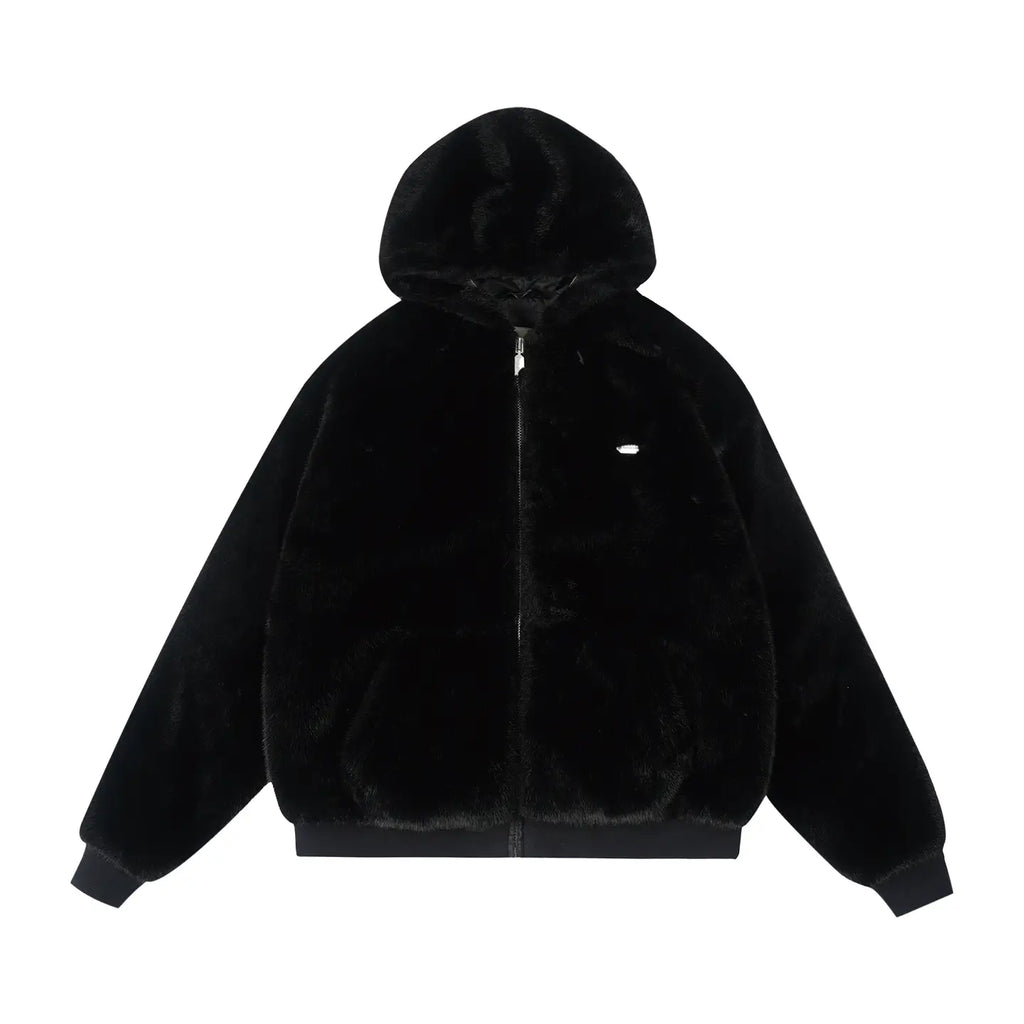 Labt Faux Fur Hood Jacket