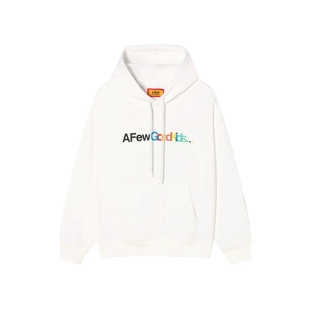 AFGK Gradient Logo Embroidered Hoodie