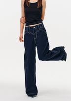 EVILKNIGHT(EK) Devil Eye Structured Canvas Pants