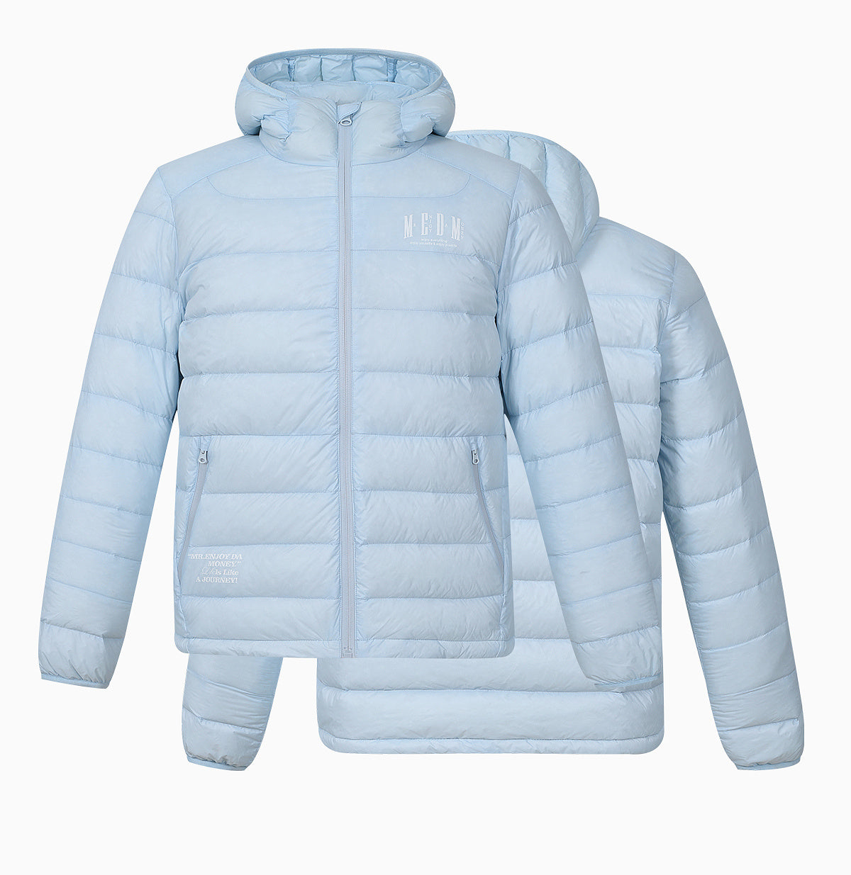 MEDM Waterproof Lightweight Hooded Down Jacket