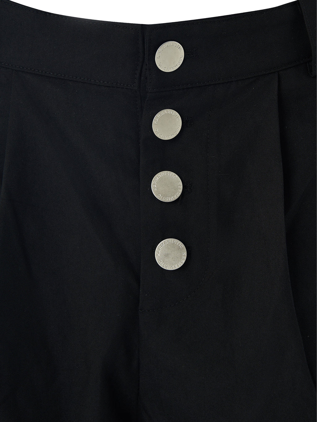 KARMANISTIC Button Fly Baggy Pants