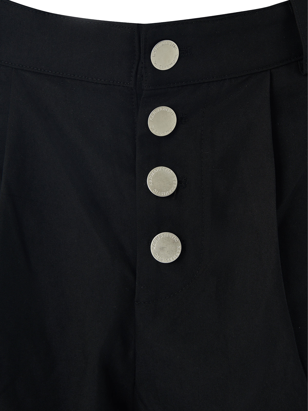 KARMANISTIC Button Fly Baggy Pants