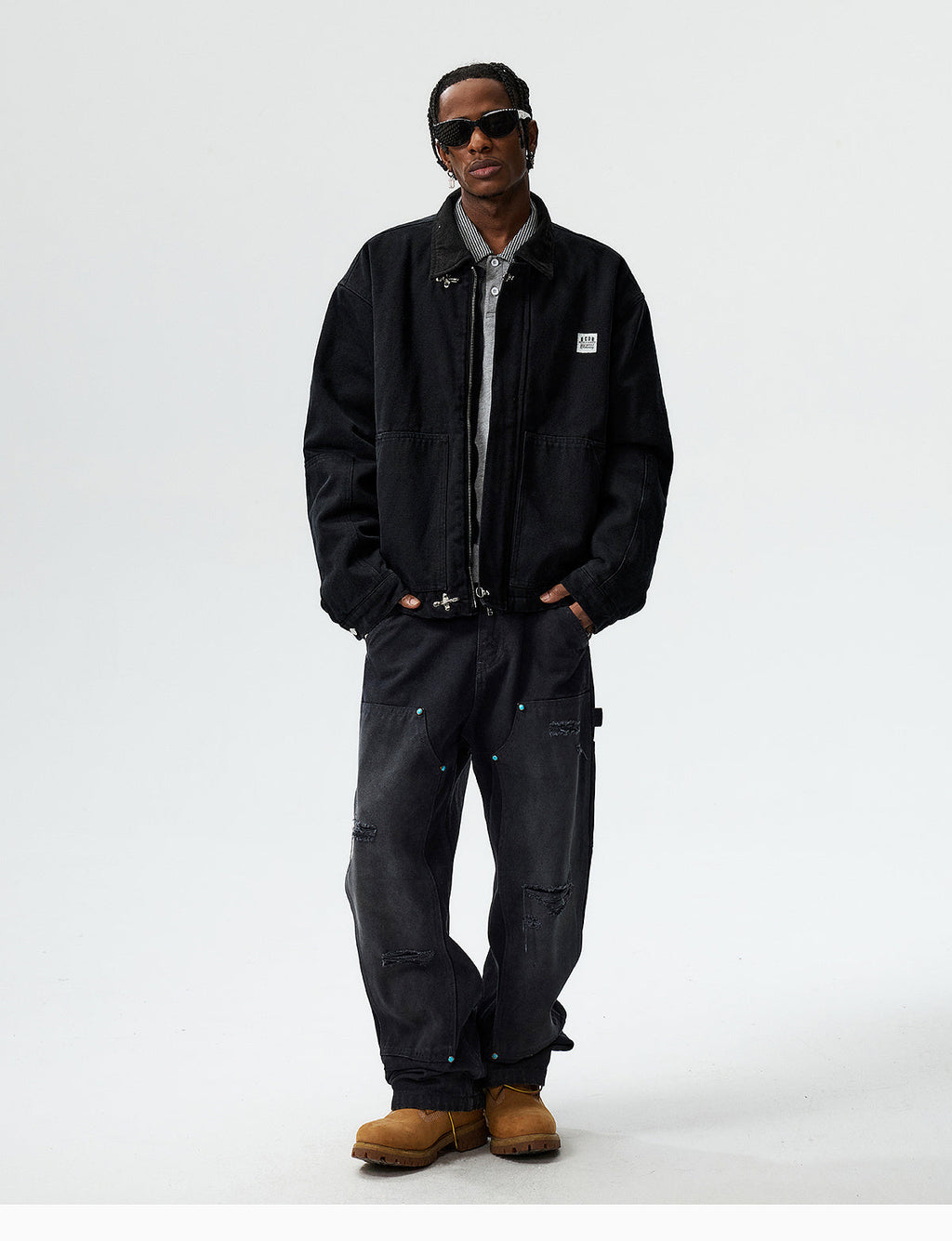 MEDM Camouflage Logo Patch Detroit Jacket