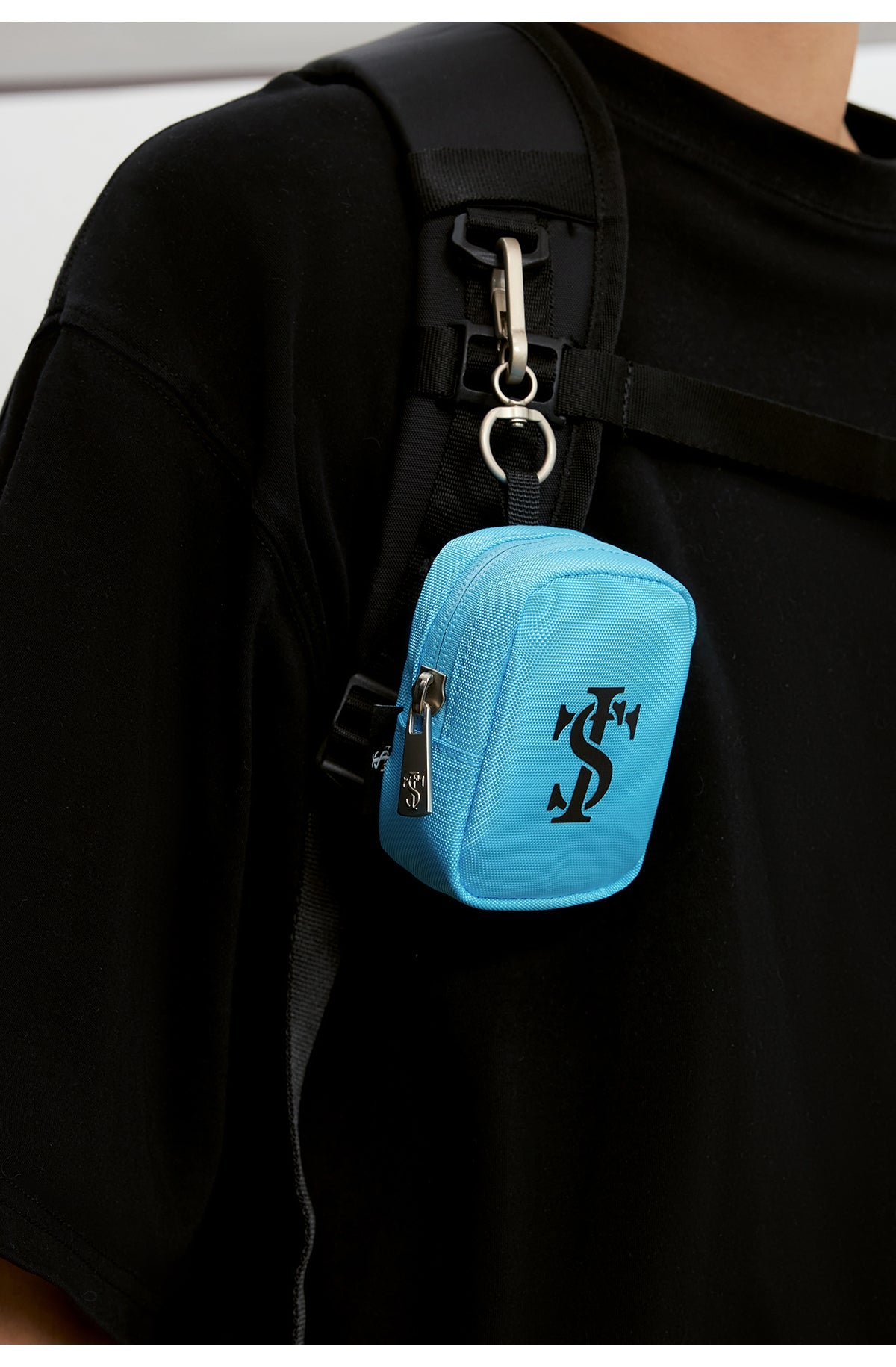 Small Town Kid Multi-color Logo Coin Purse