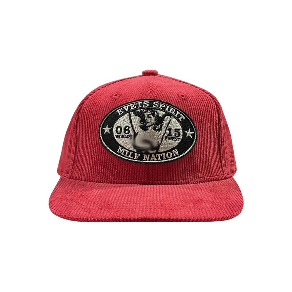 EVETS Corduroy Patch Trucker Hat