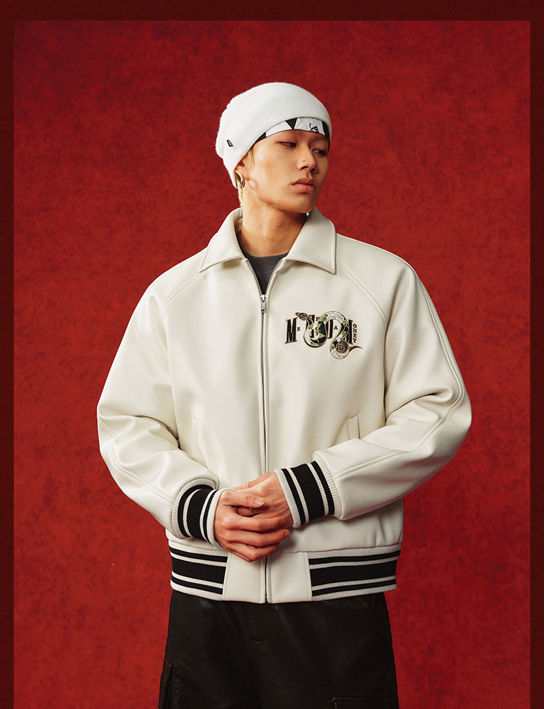 MEDM Year of the Snake Limited Edition Leather Jacket