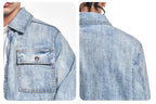 F3F Select Multi Pocket Washed Work Denim Jacket