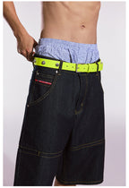 Remedy Neon Metal Studded Leather Belt