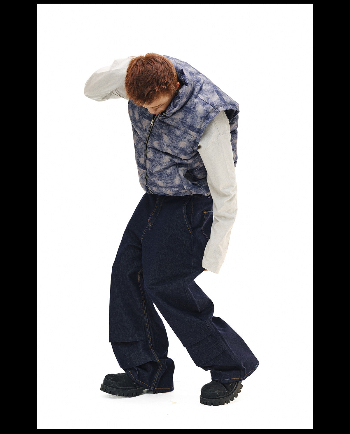 NOVACAM Digital Print Puffer Vest