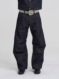 EVILKNIGHT(EK) Classic Tailoring Line Wide-Leg Jeans