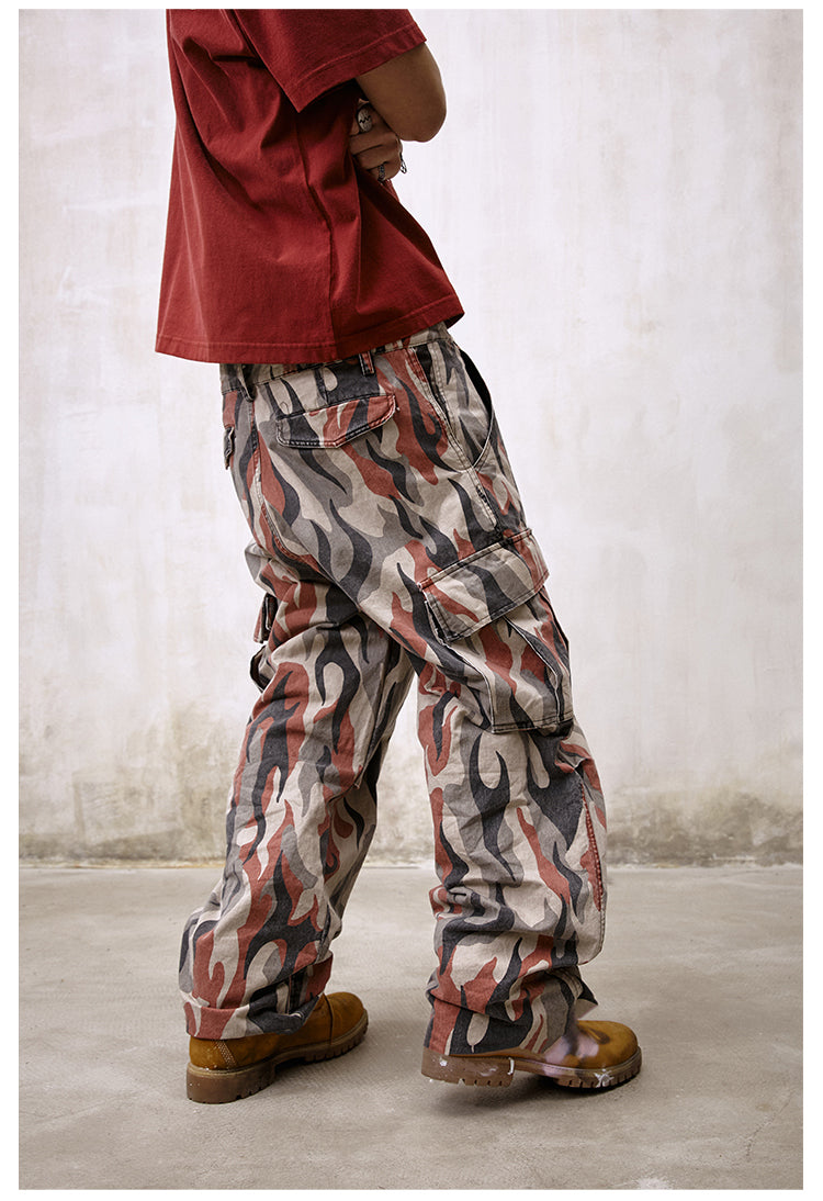 Remedy Flame Camouflage Work Cargo Pants