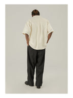 EMPTY REFERENCE Cute Small Flower Short Sleeve Shirt