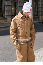 STEEPC Washed Canvas Work Jacket