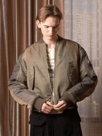 SOD Co. Reversible Colorblock MA-1 Bomber Jacket