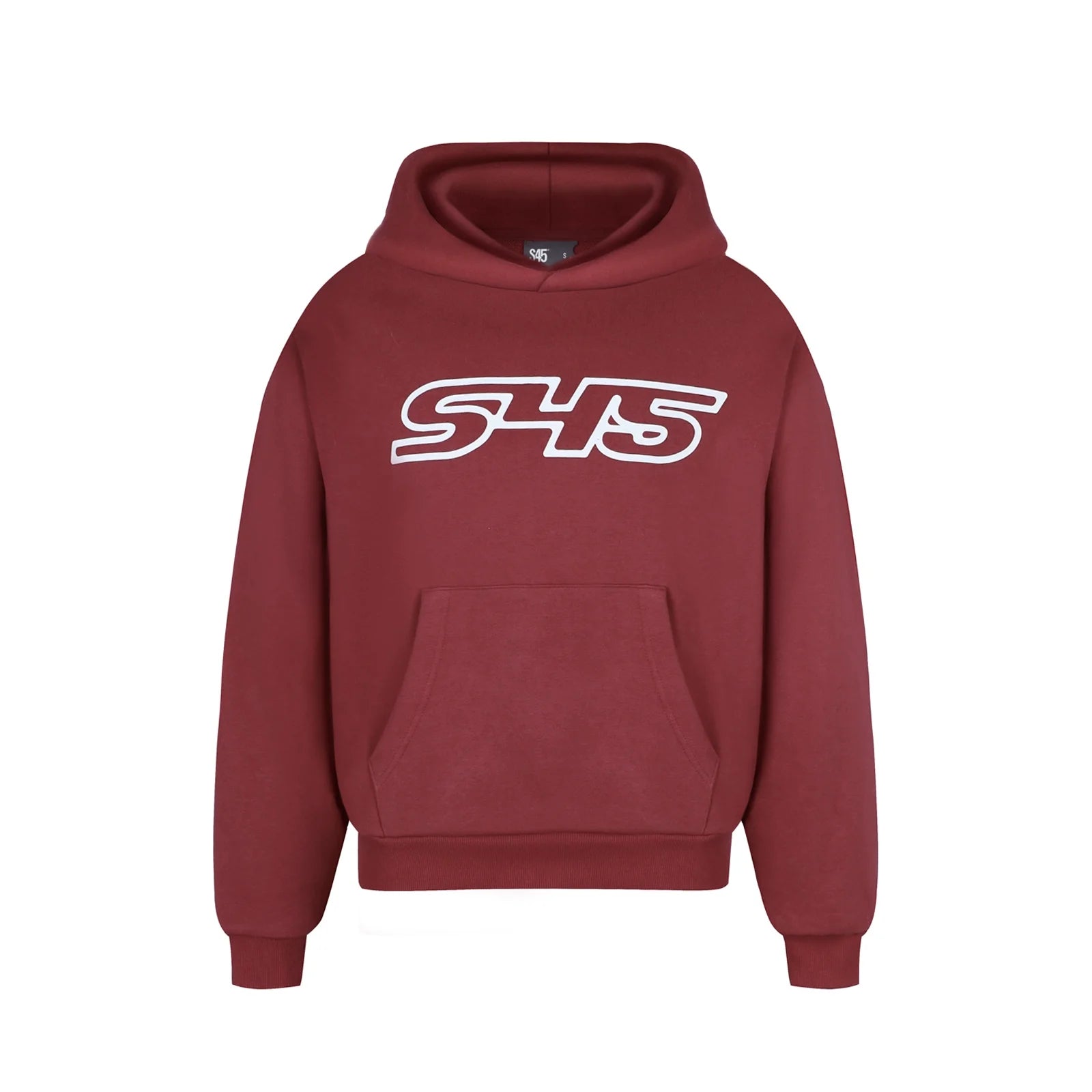 S45 Puff Logo Print Hoodie