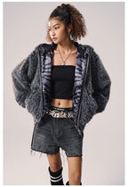 Remedy Faux Fur Mohawk Hooded Jacket